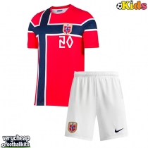 Norway Antonio Nusa #20 Replica Home Minikit World Cup 2026 Short Sleeve (+ pants)